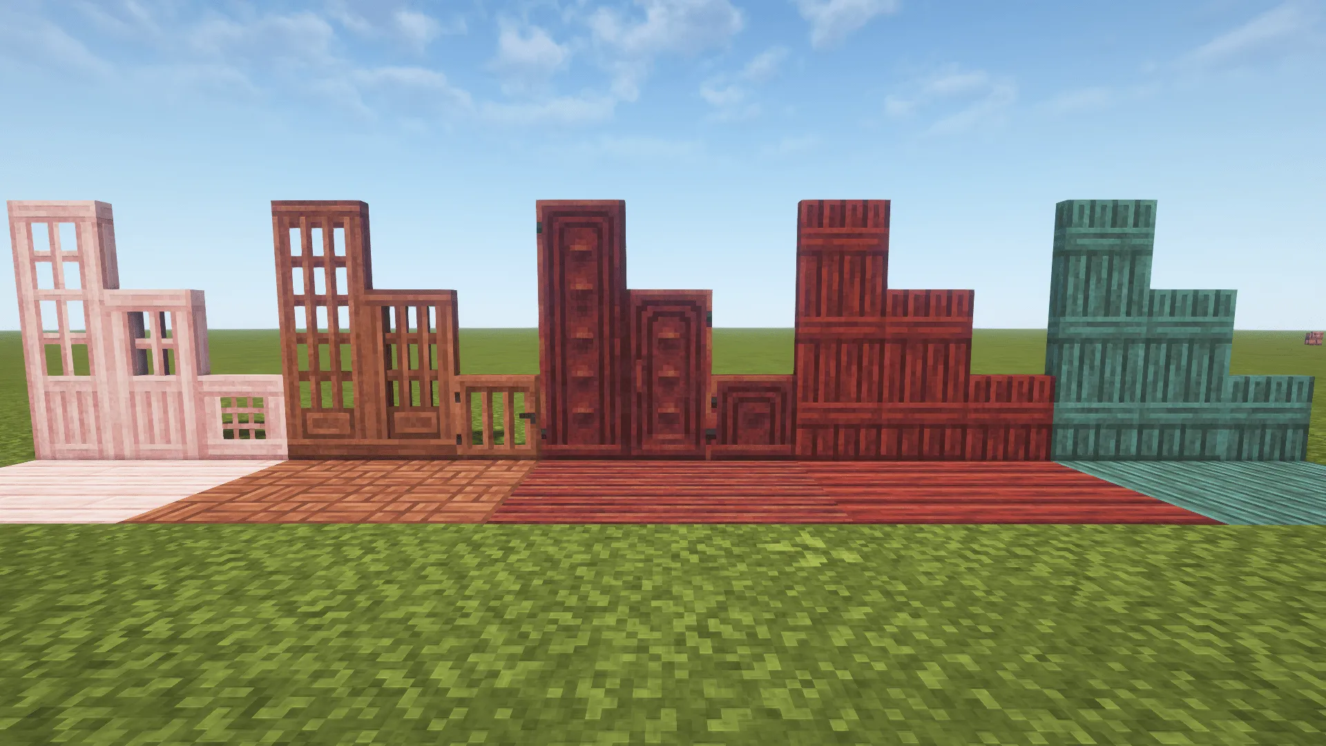 Excalibur | Dramatic Doors Support — скриншот 2 (Текстуры, Minecraft)