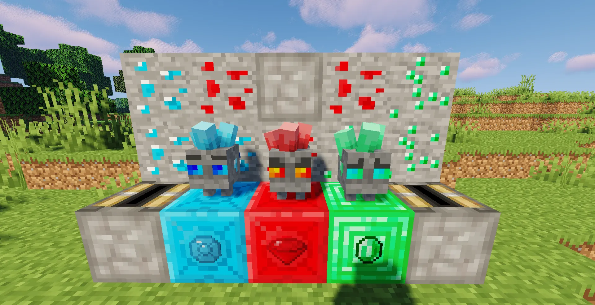 Gems And Geodes (Rubies!), Моды, Minecraft