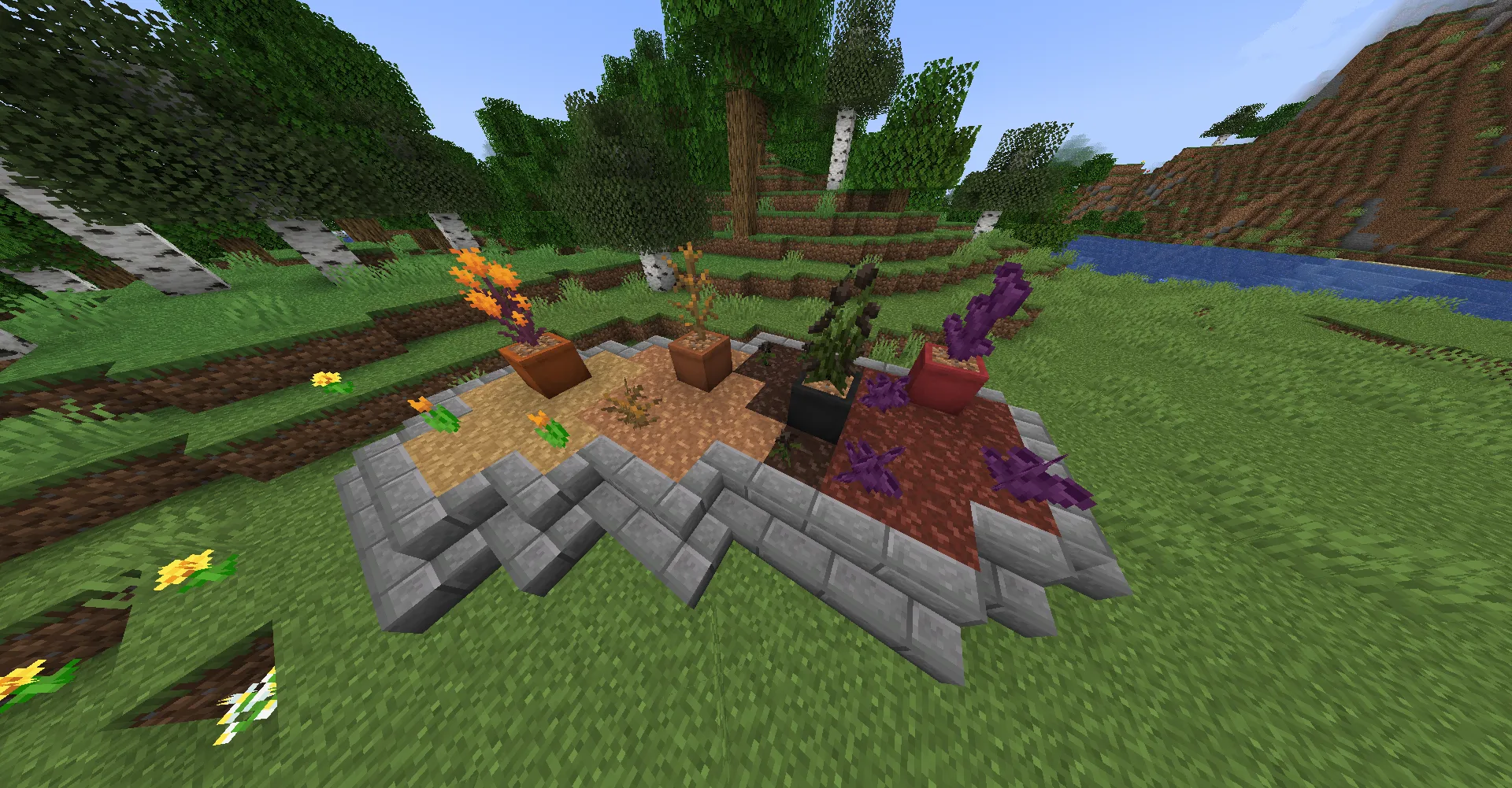 Pots and Plants (Forge), Моды, Minecraft