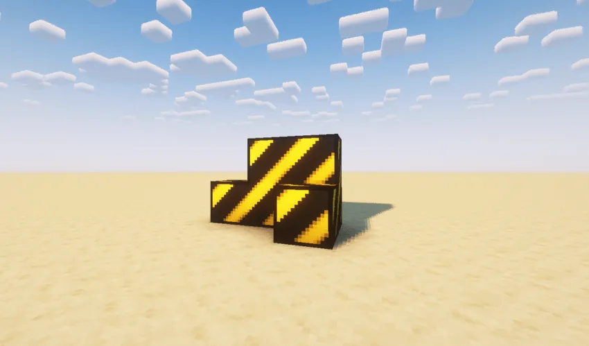Simple Hazard block — скриншот 2 (Текстуры, Minecraft)