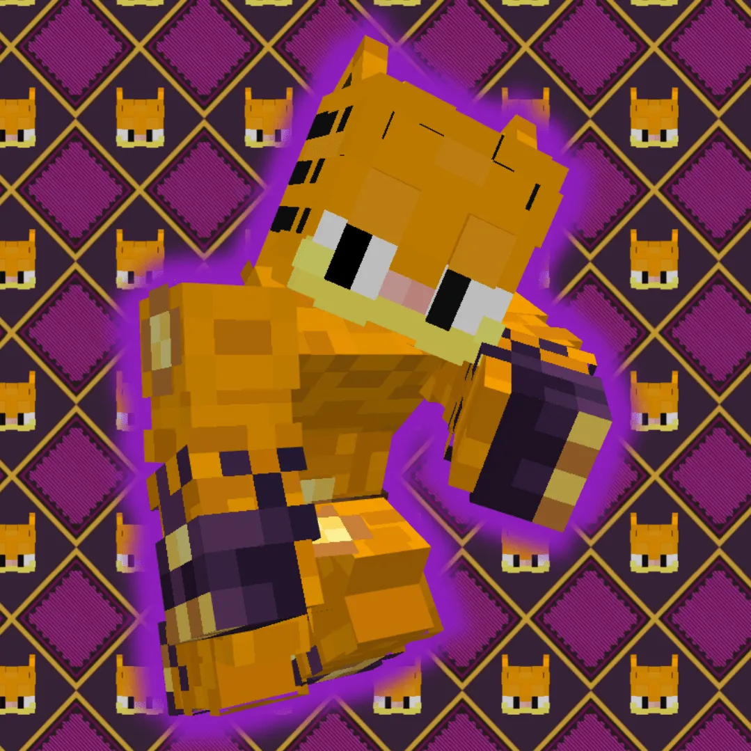 Garfield Killer Queen (JCraft: EOE) — скриншот 1 (Текстуры, Minecraft)