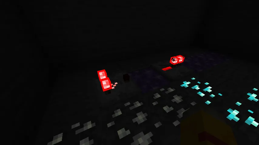 Glowing [Redstone Addon] — скриншот 1 (Текстуры, Minecraft)