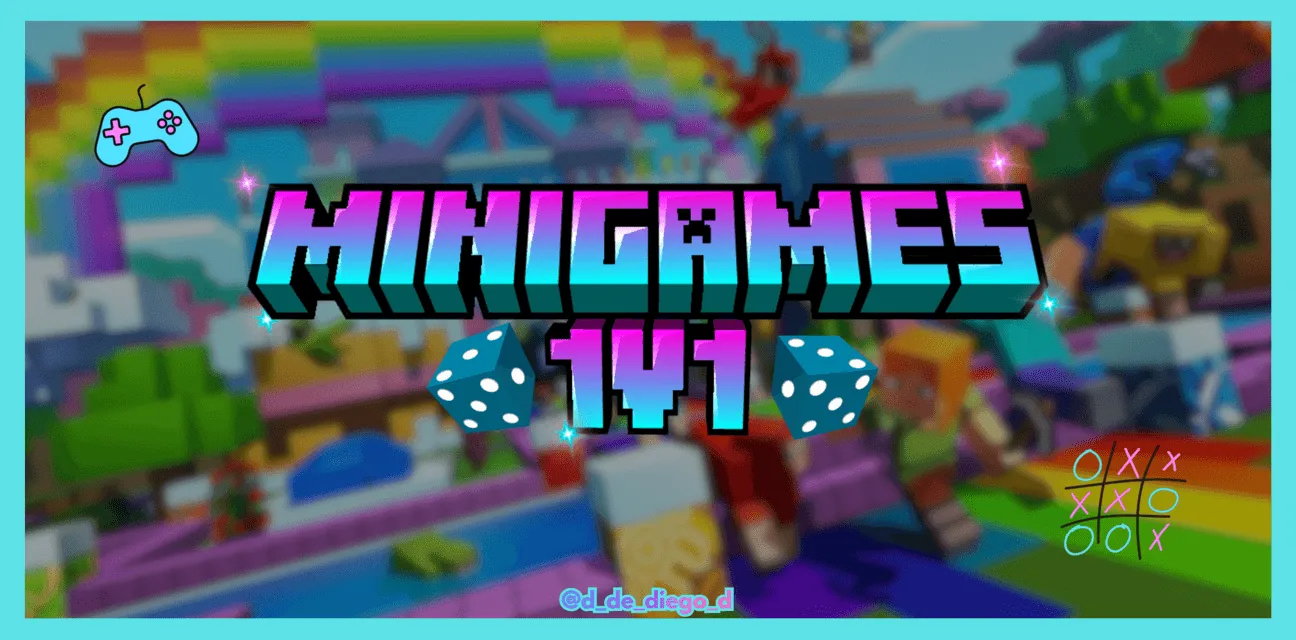 MINIGAMES 1V1, Карты, Minecraft