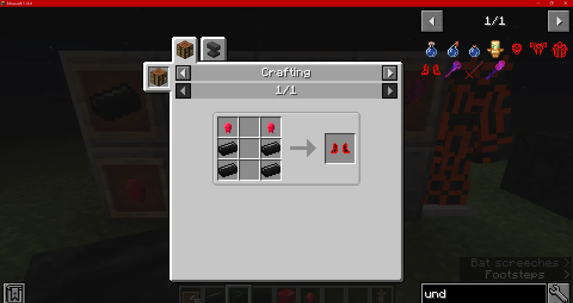 Kabuto's armor series 2; netherrealm tools, Моды, Minecraft
