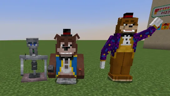 Fnaf: Rebranded — скриншот 2 (Моды, Minecraft)