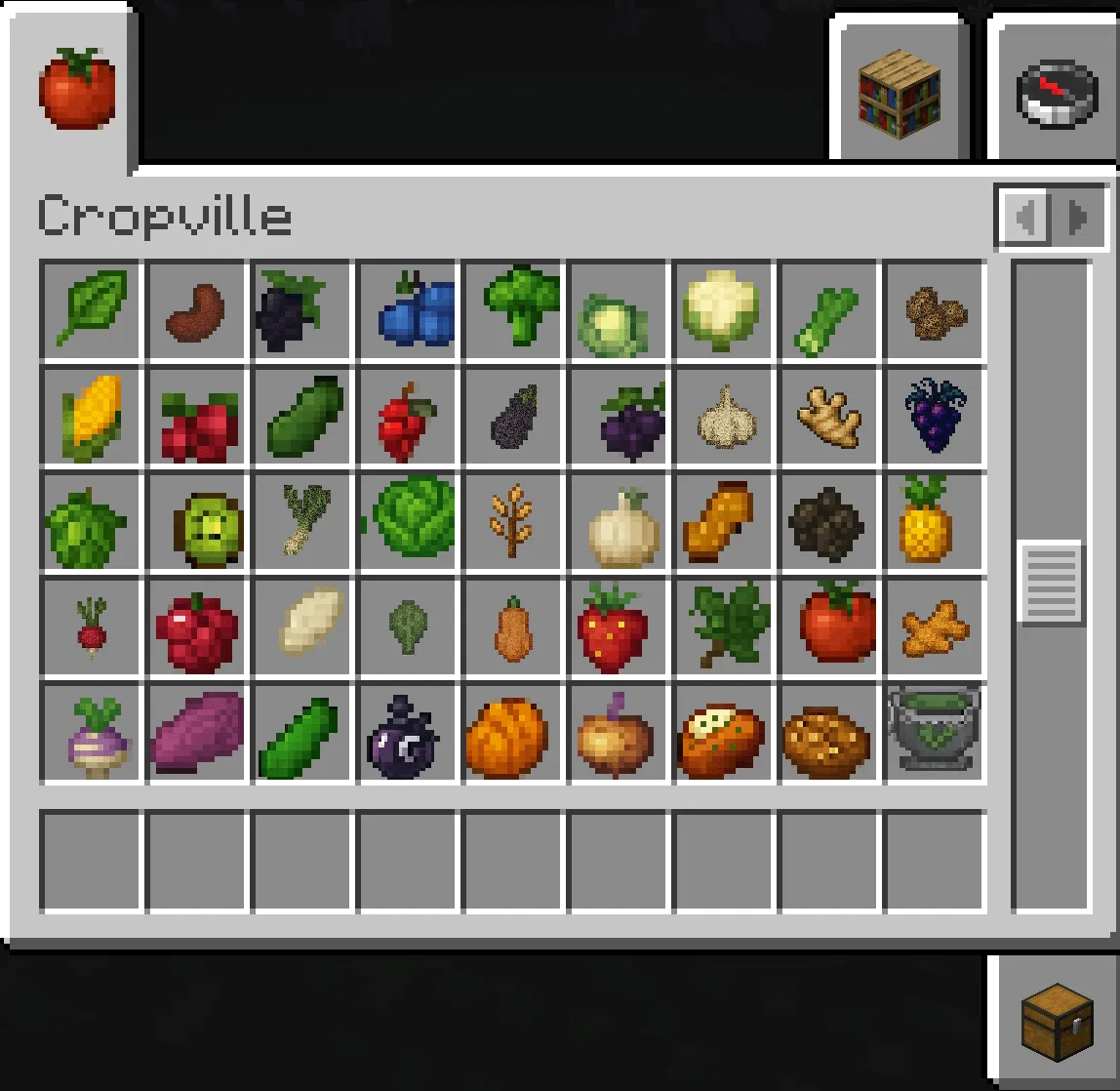 Cropville, Моды, Minecraft