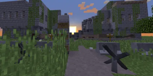Zombies at War — скриншот 1 (Модпаки, Minecraft)