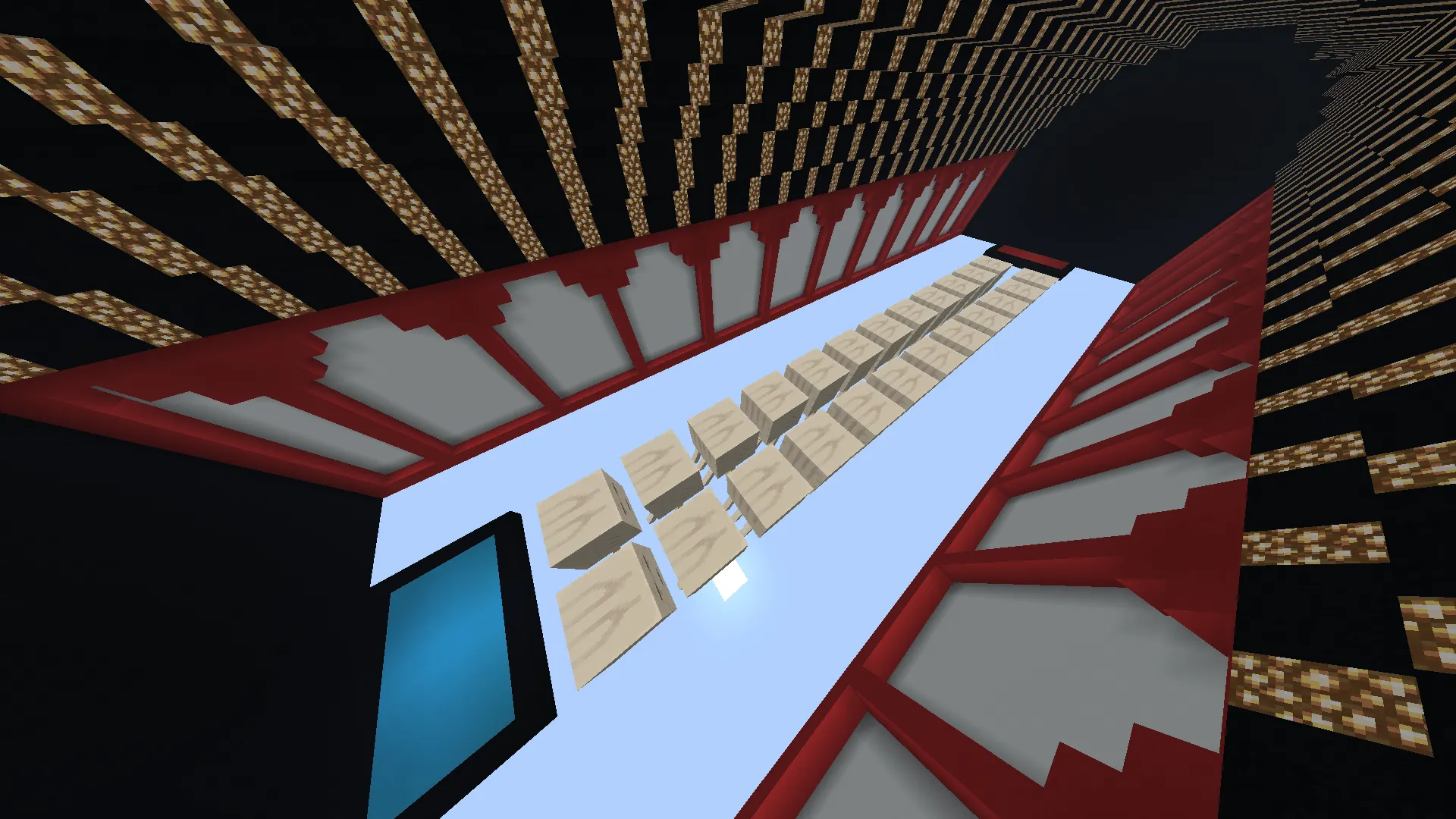 Ghast bridge — скриншот 1 (Карты, Minecraft)
