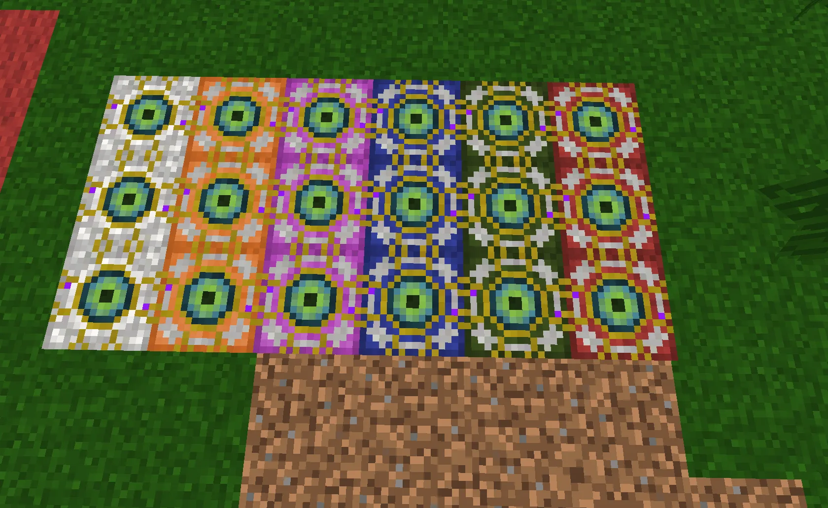 MC Geek NZ Carpet Textures — скриншот 1 (Текстуры, Minecraft)