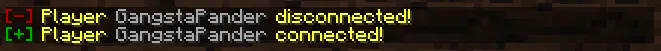 rMessages, Плагины, Minecraft