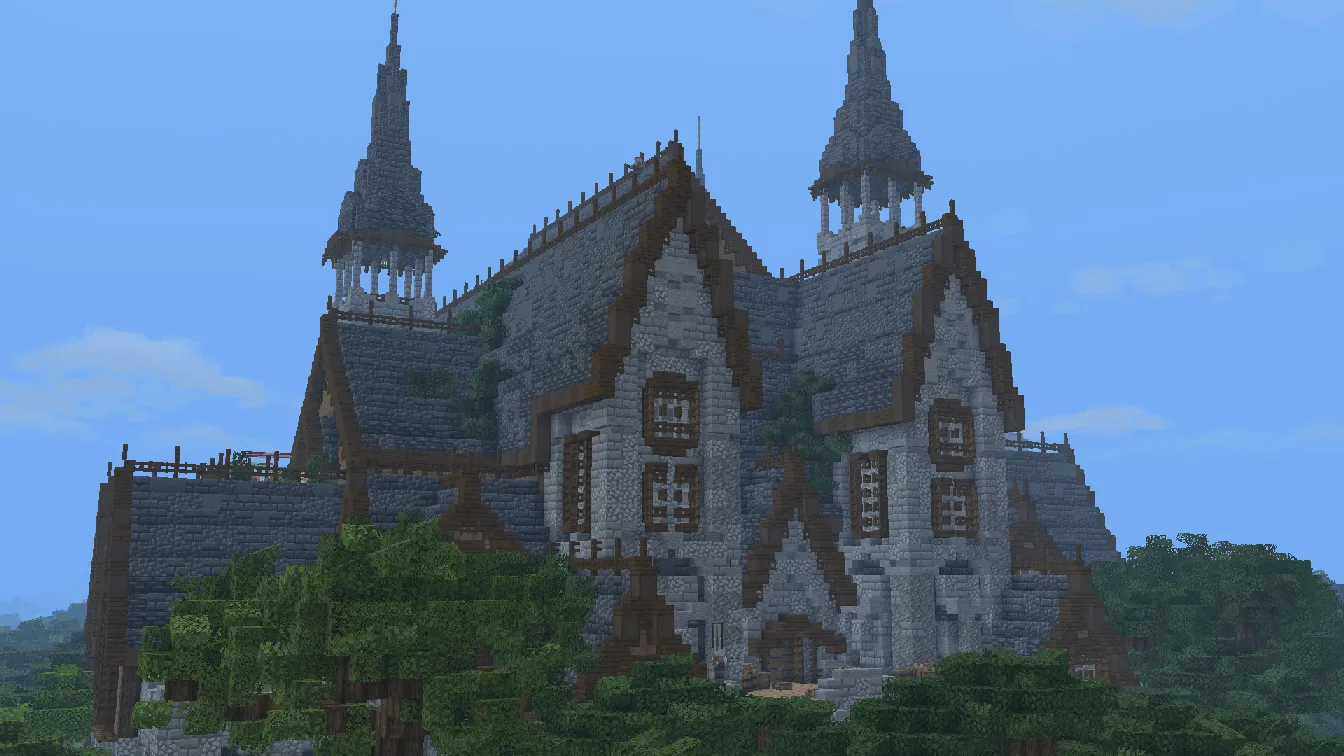 Luki's Woodland Mansions — скриншот 1 (Моды, Minecraft)