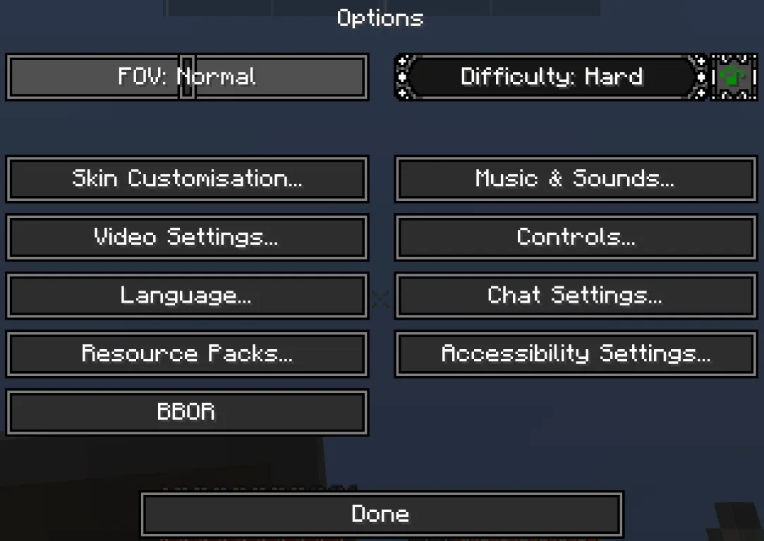 Tetra_GUI, Текстуры, Minecraft