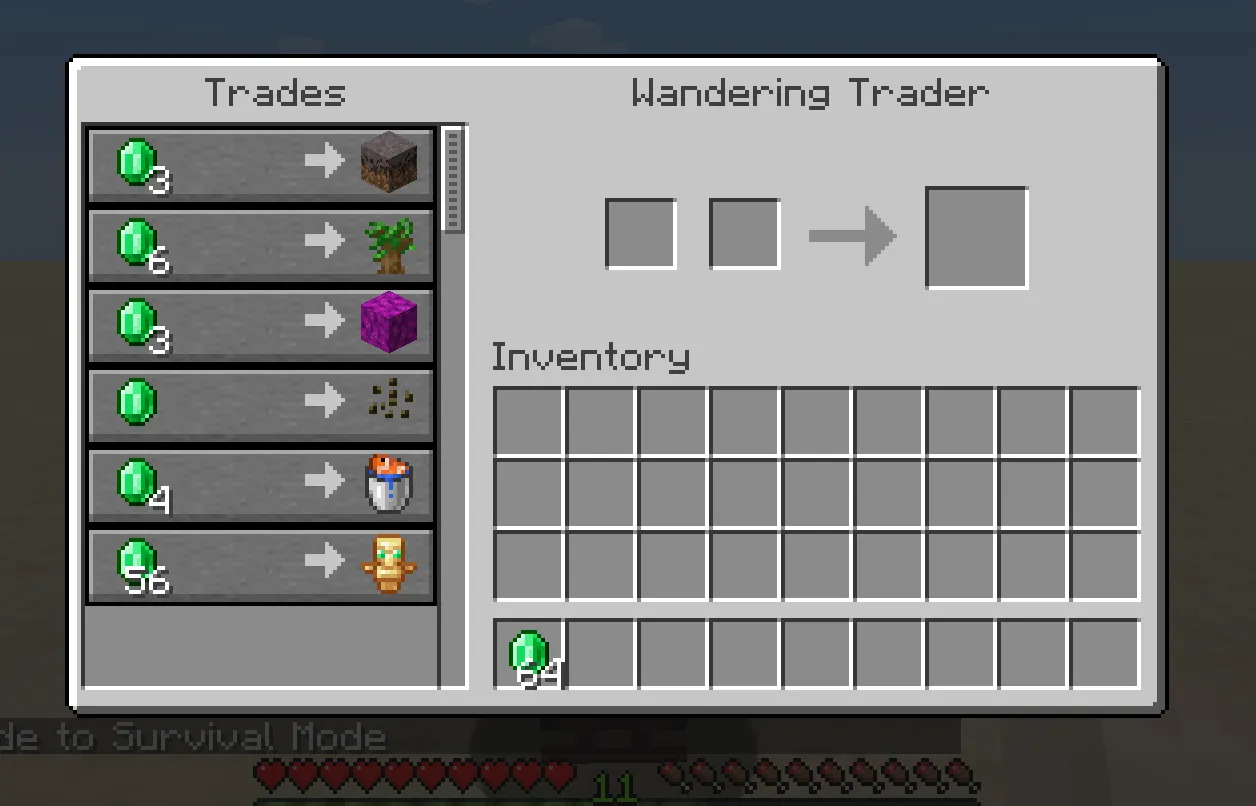 Better Wandering Traders [FABRIC], Моды, Minecraft