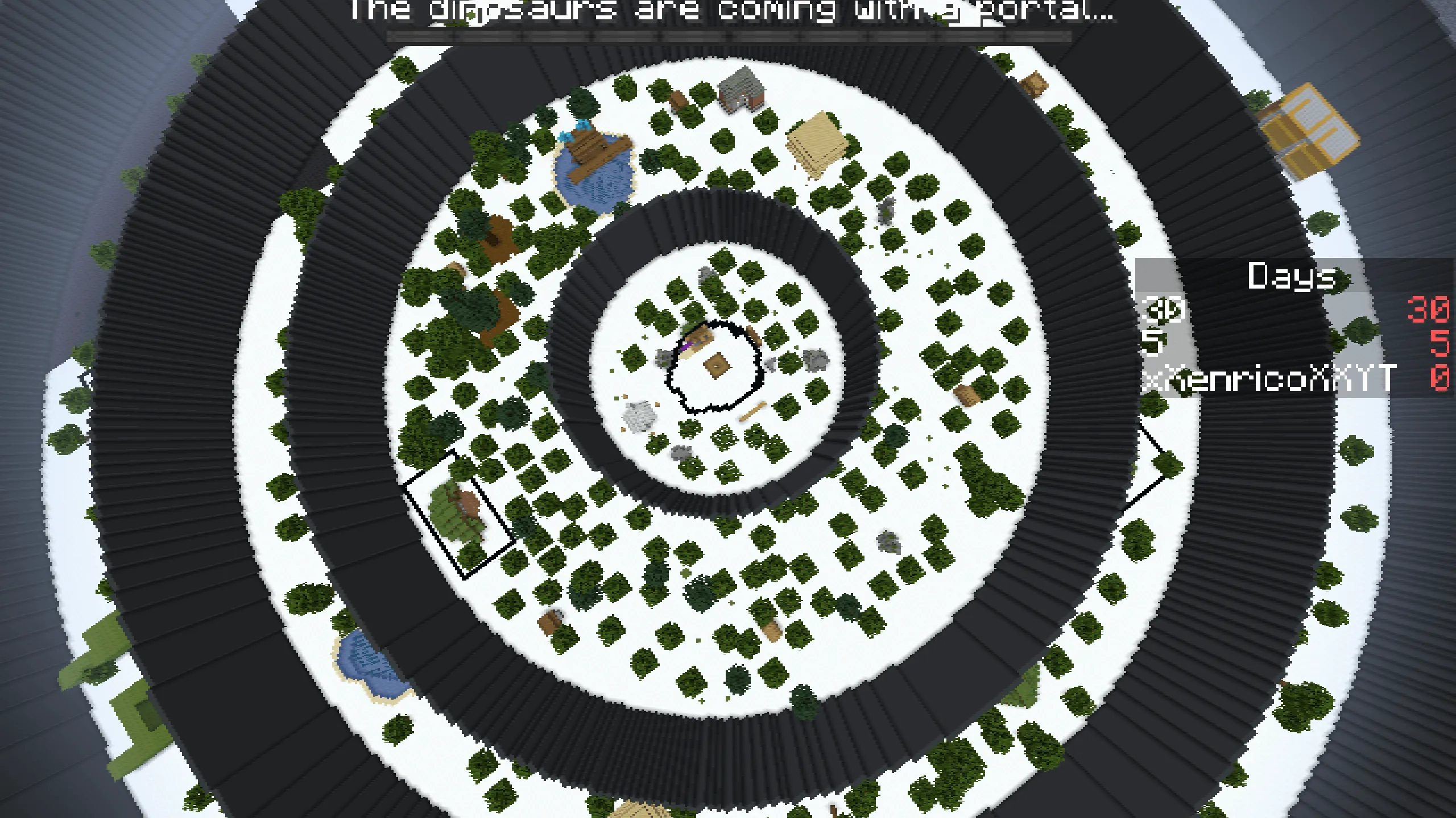 -99 Nights of the Forest v.0.4.2 in all Java versions — скриншот 1 (Карты, Minecraft)