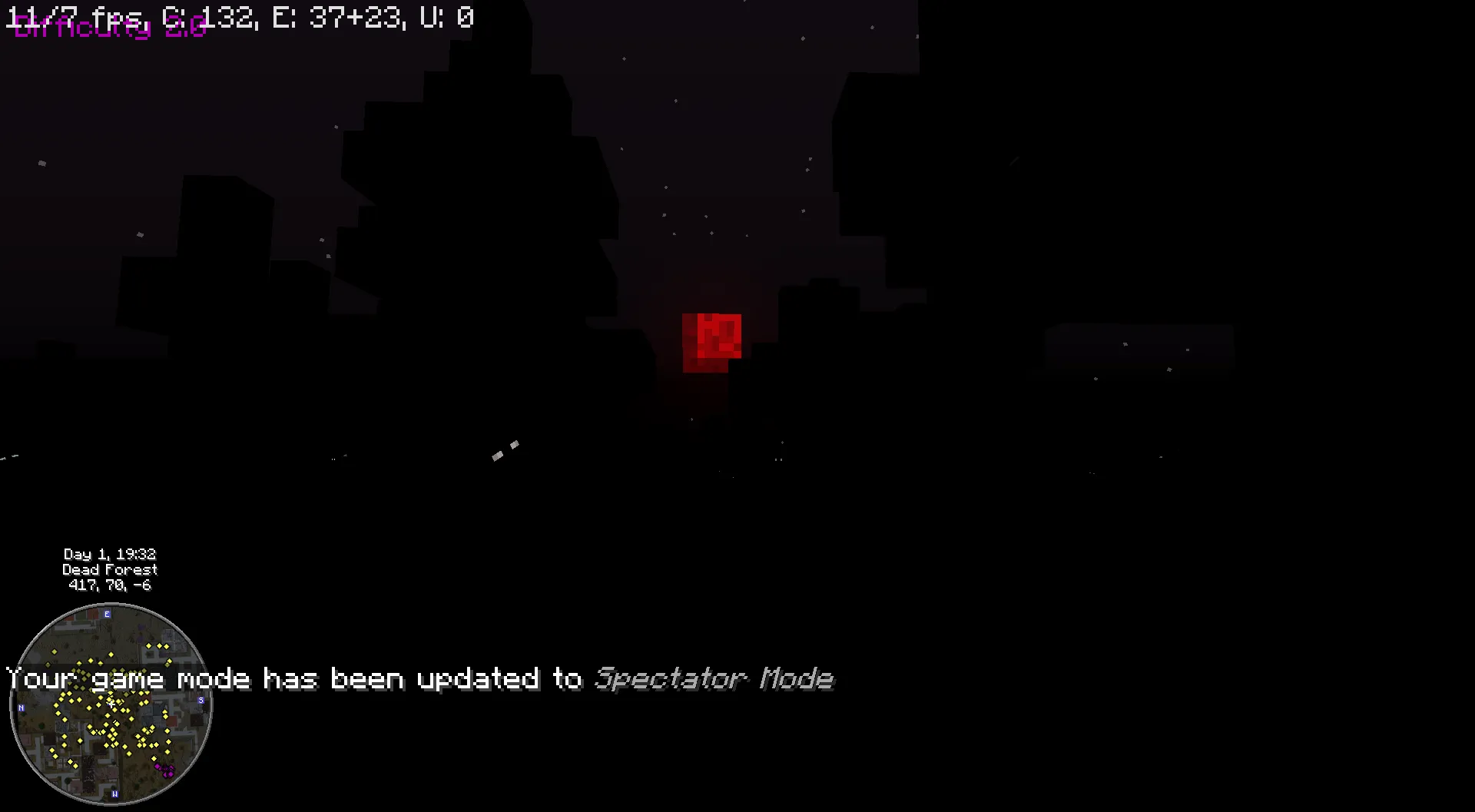 Hardcore GORE Zombies — скриншот 1 (Модпаки, Minecraft)