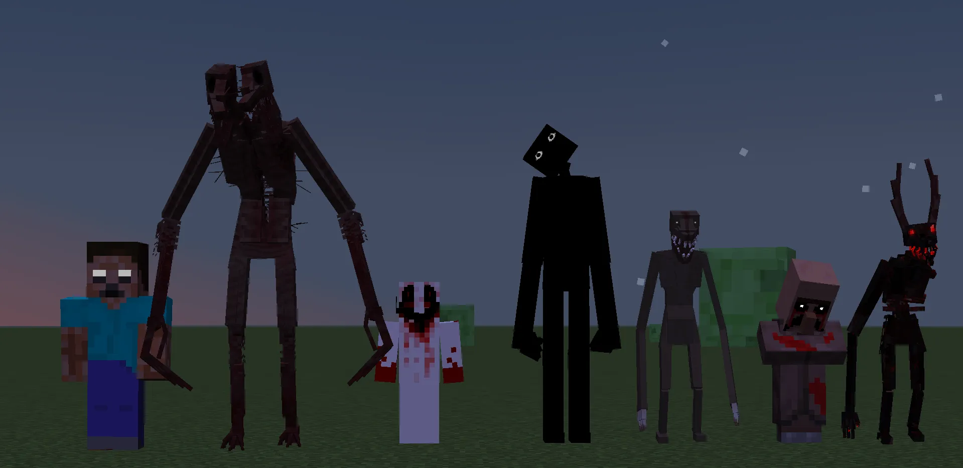 Oneblock Horror pack By The Fake Steve Season 1 — скриншот 1 (Модпаки, Minecraft)