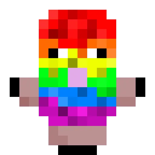 Rainbow sheep totem — скриншот 2 (Текстуры, Minecraft)