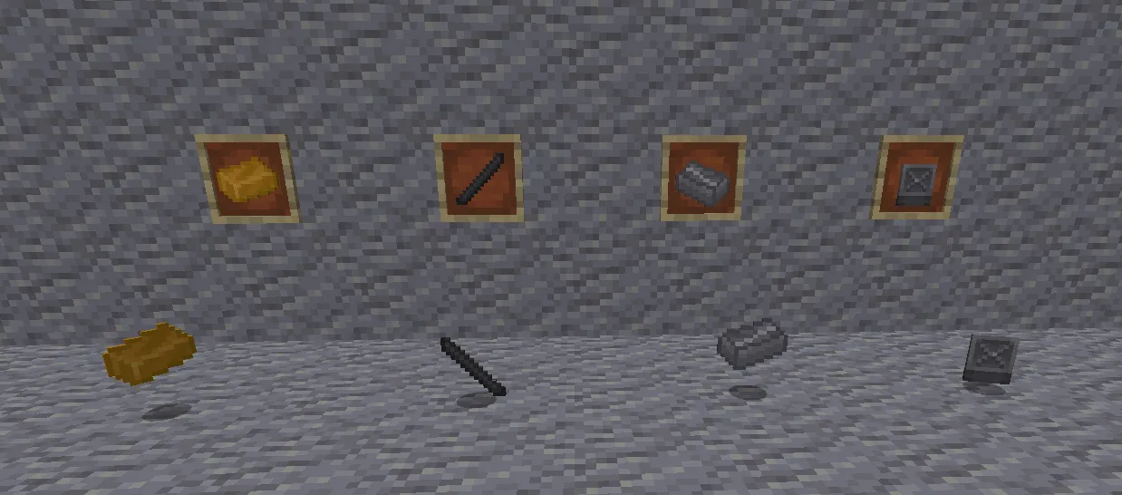 Acier Galvanise, Моды, Minecraft