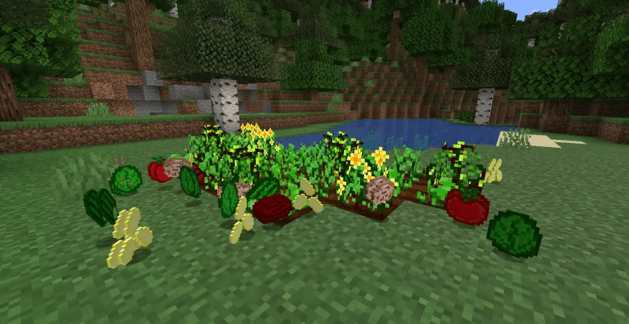Food Coma: More Foods — скриншот 1 (Моды, Minecraft)