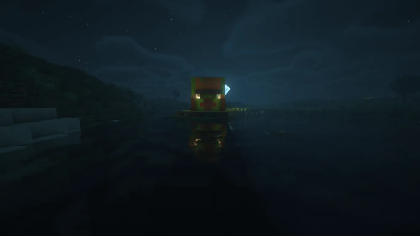 Villager Face House, Карты, Minecraft