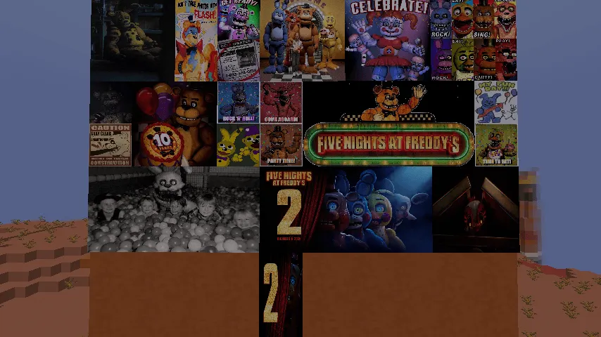 FNaF In a Frame, Моды, Minecraft