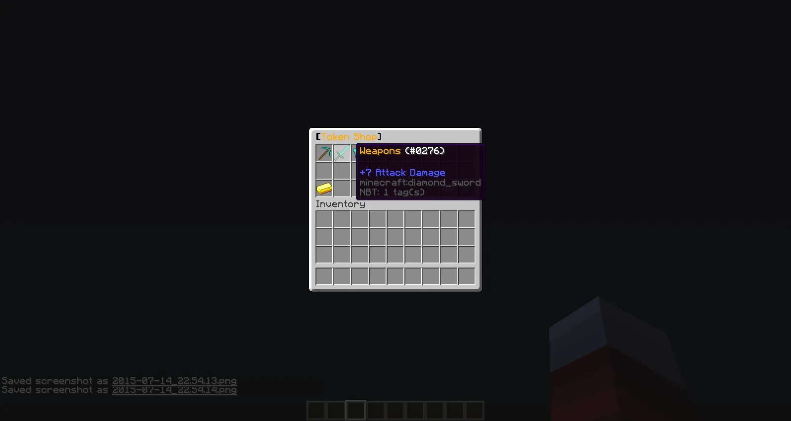 Token Enchanting — скриншот 1 (Плагины, Minecraft)