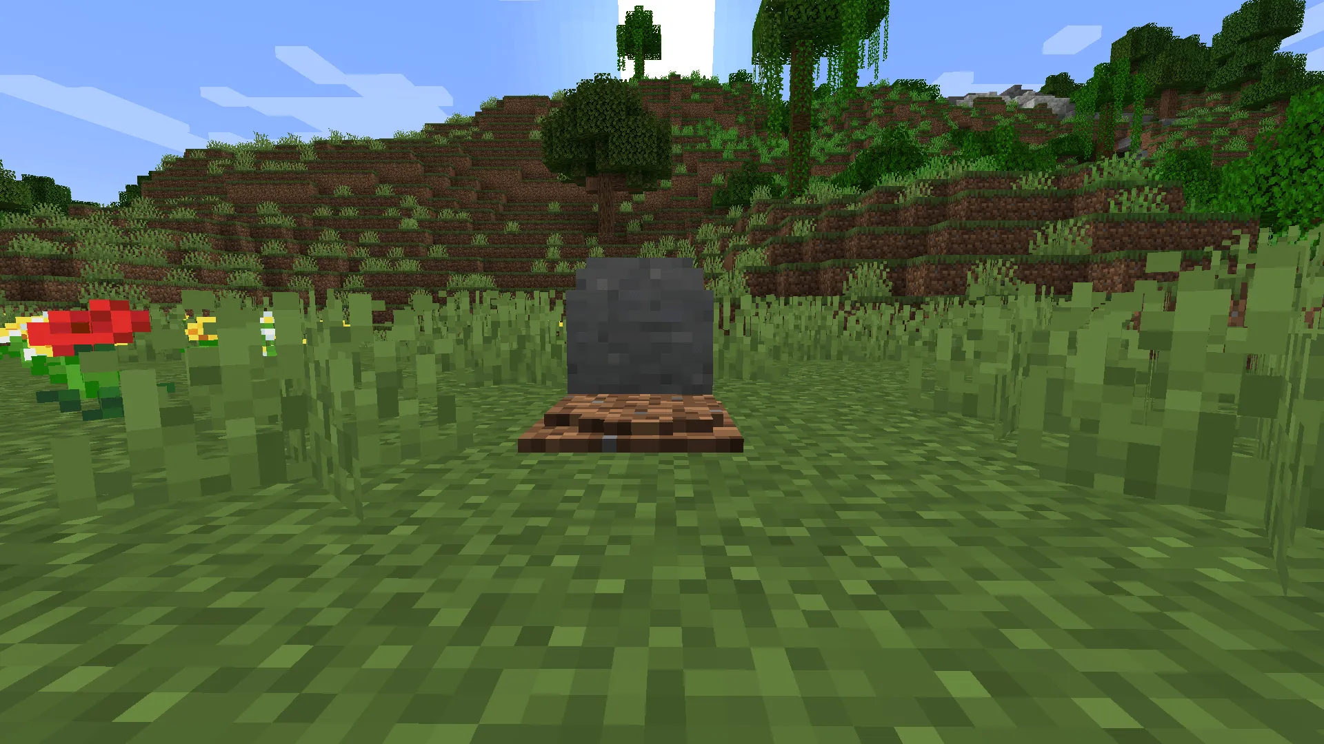 Polished Andesite (Gravestone Mod) — скриншот 2 (Текстуры, Minecraft)