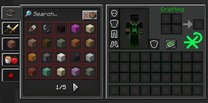 Atomic Gui — скриншот 1 (Текстуры, Minecraft)