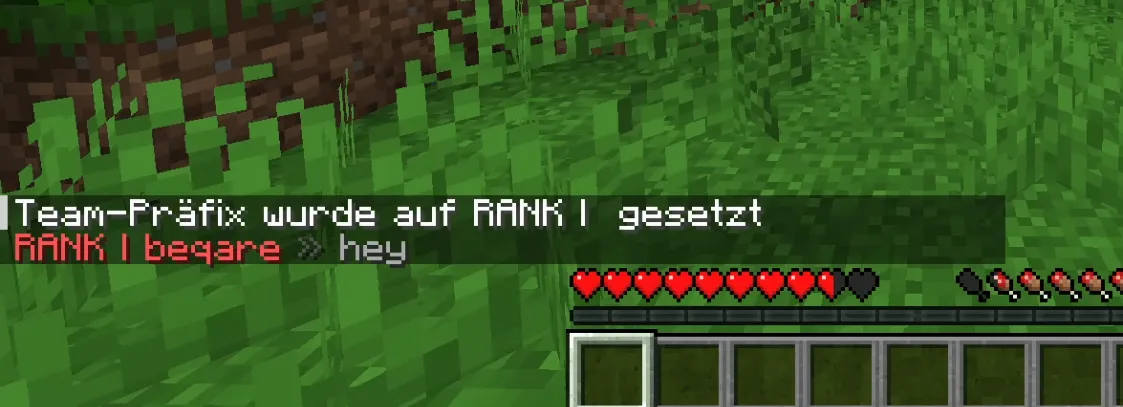 TeamChatPrefix — скриншот 1 (Плагины, Minecraft)