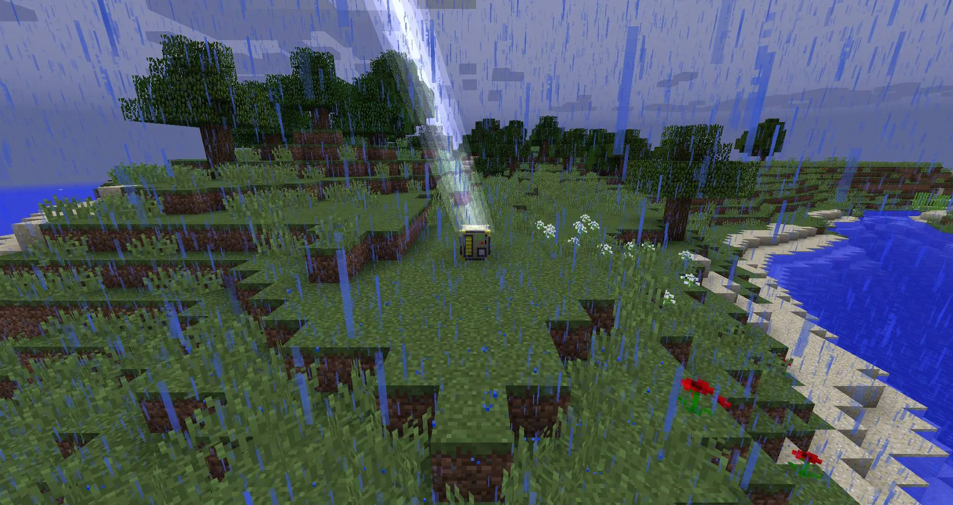 Lightning Attractor — скриншот 3 (Моды, Minecraft)