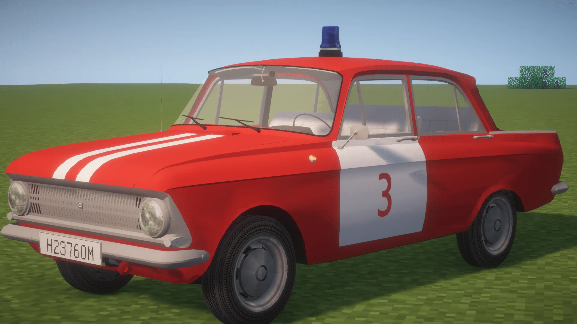 [Immersive Vehicles] AZLK/IZH car pack — скриншот 1 (Моды, Minecraft)