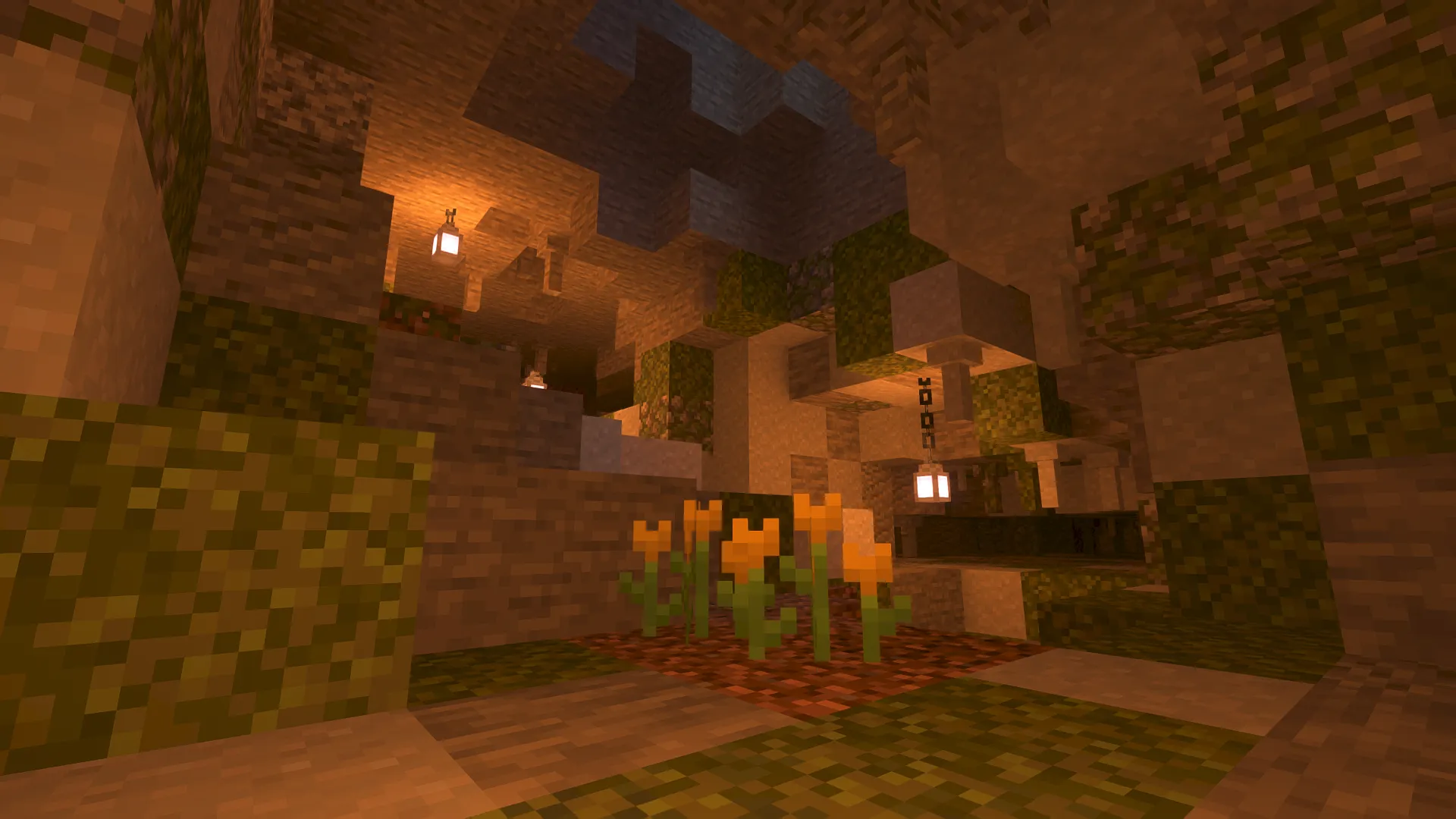 Caves Plus 𝕍𝟛.𝟝 — скриншот 6 (Текстуры, Minecraft)