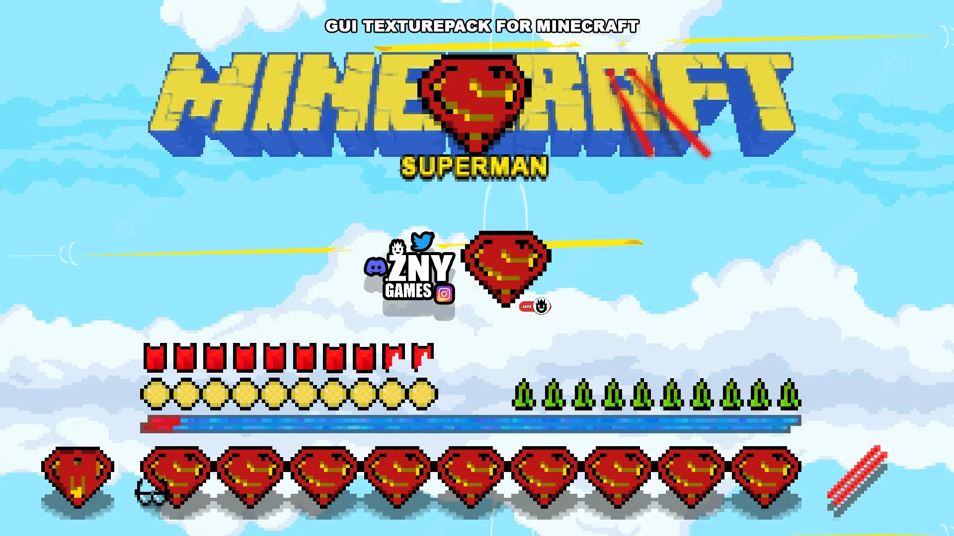 Superman — скриншот 4 (Текстуры, Minecraft)