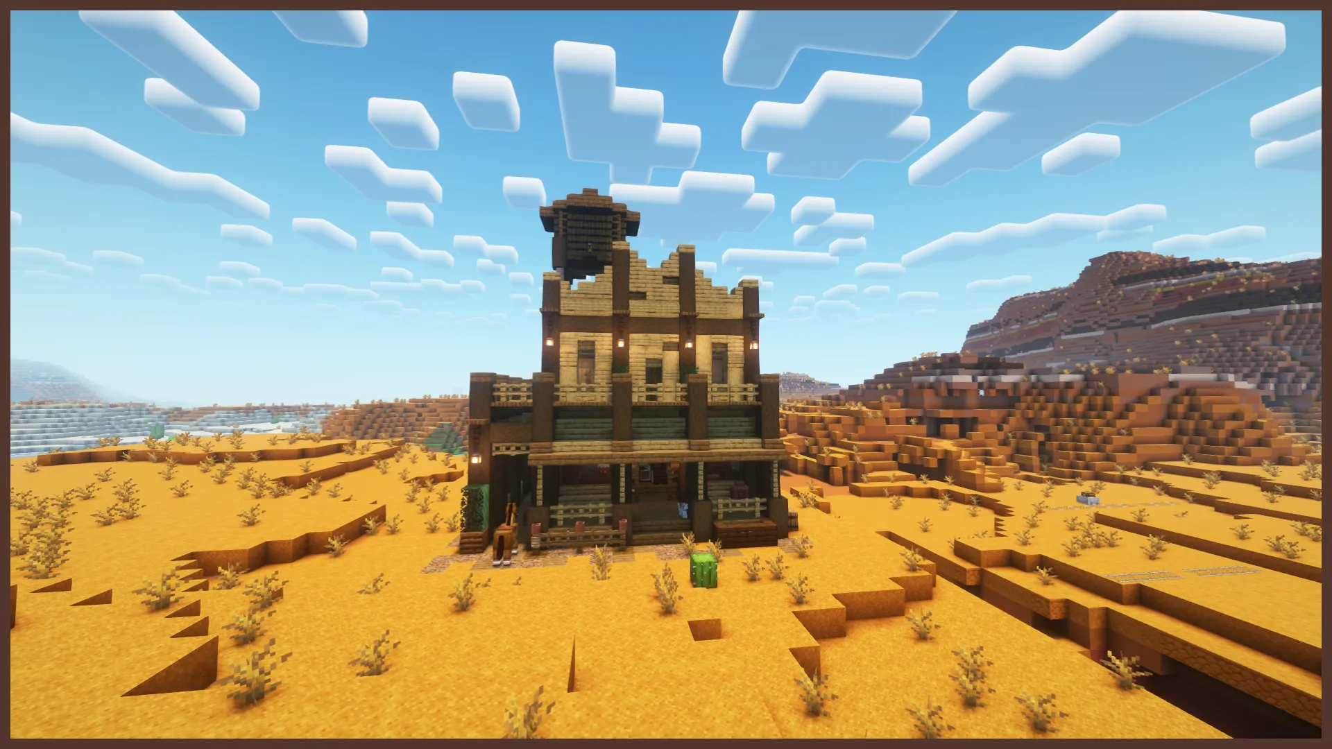 Villager Saloon — скриншот 2 (Моды, Minecraft)