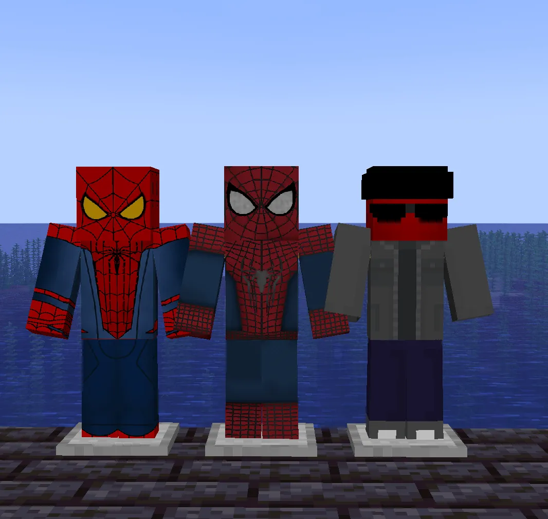 Spiderverse Shattered Dimensions — скриншот 4 (Моды, Minecraft)