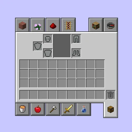 The Suttle GUI Changes Pack — скриншот 1 (Текстуры, Minecraft)