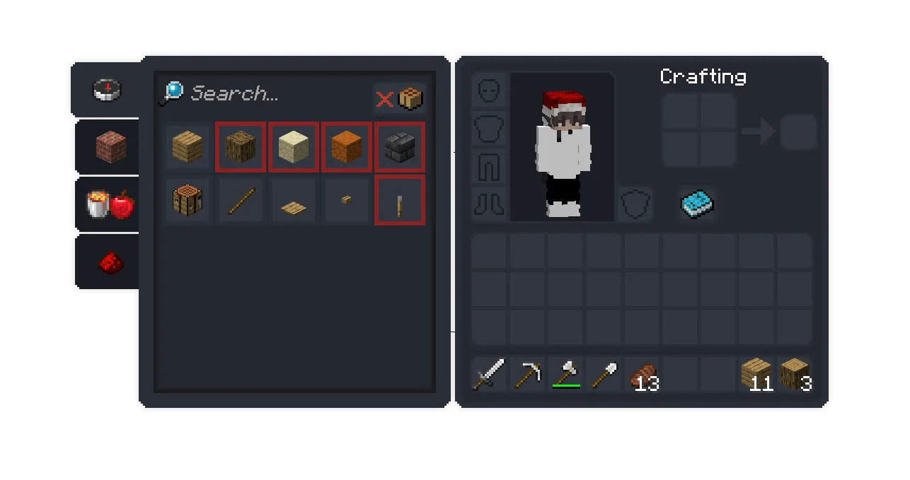 Dark Theme Mode - Revamped — скриншот 7 (Текстуры, Minecraft)