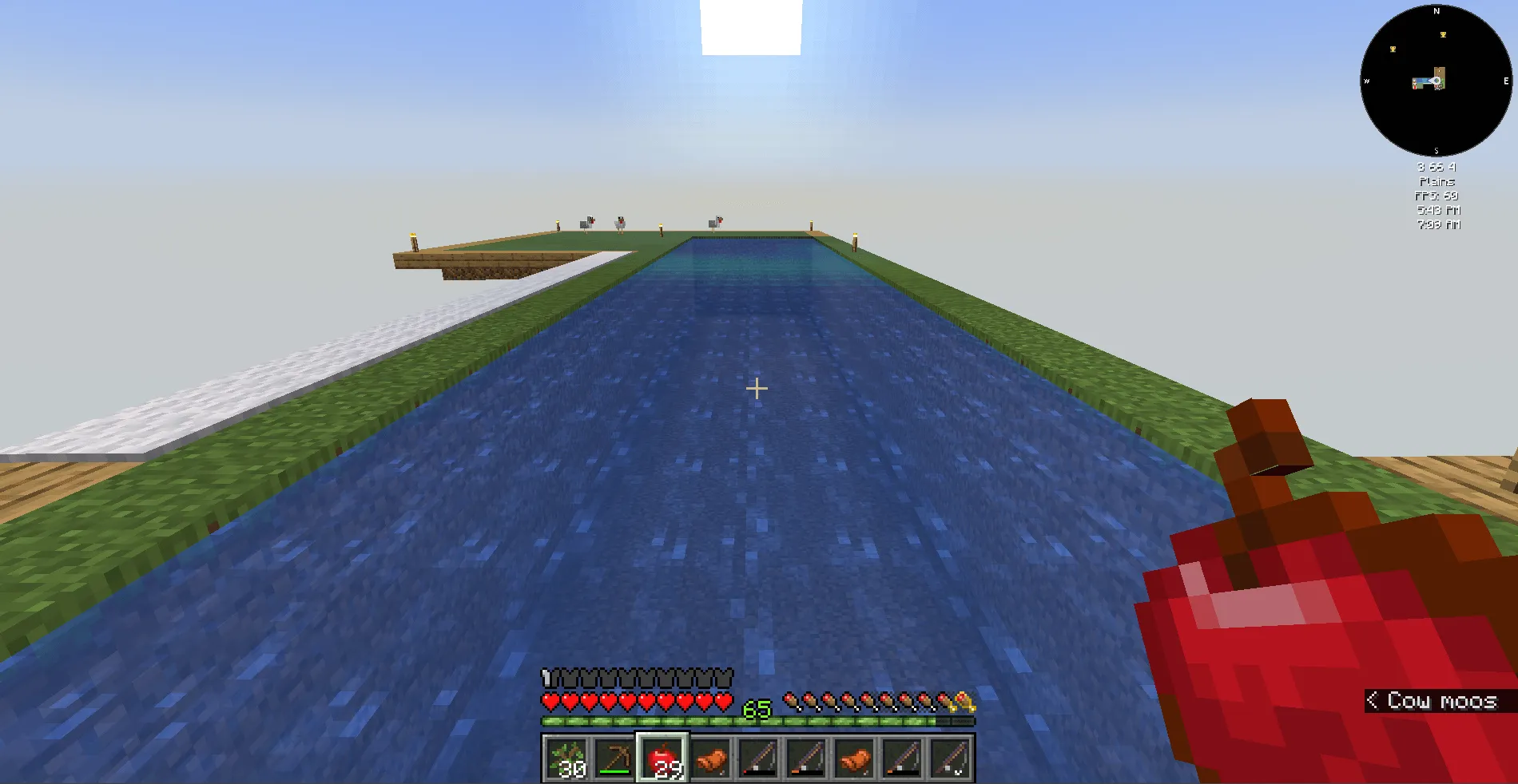 Fishing Block, Модпаки, Minecraft