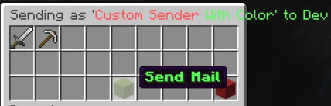 Simple Mail — скриншот 3 (Моды, Minecraft)