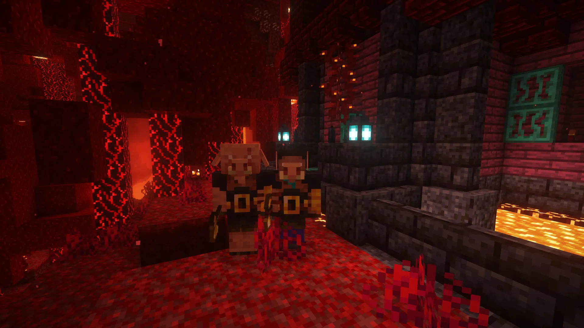 Nether Villager Merchant — скриншот 1 (Моды, Minecraft)