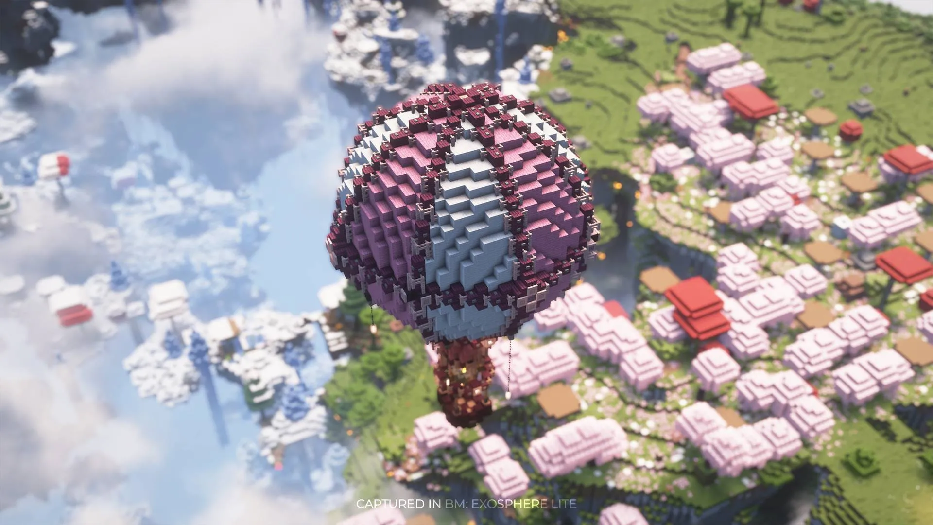 BM: Hot Air Balloons, Дата-паки, Minecraft