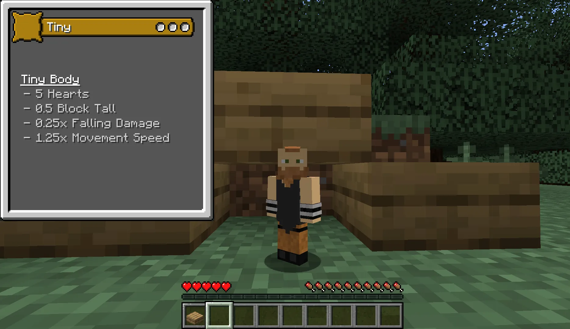 Customizable Origins - Sizes, Моды, Minecraft