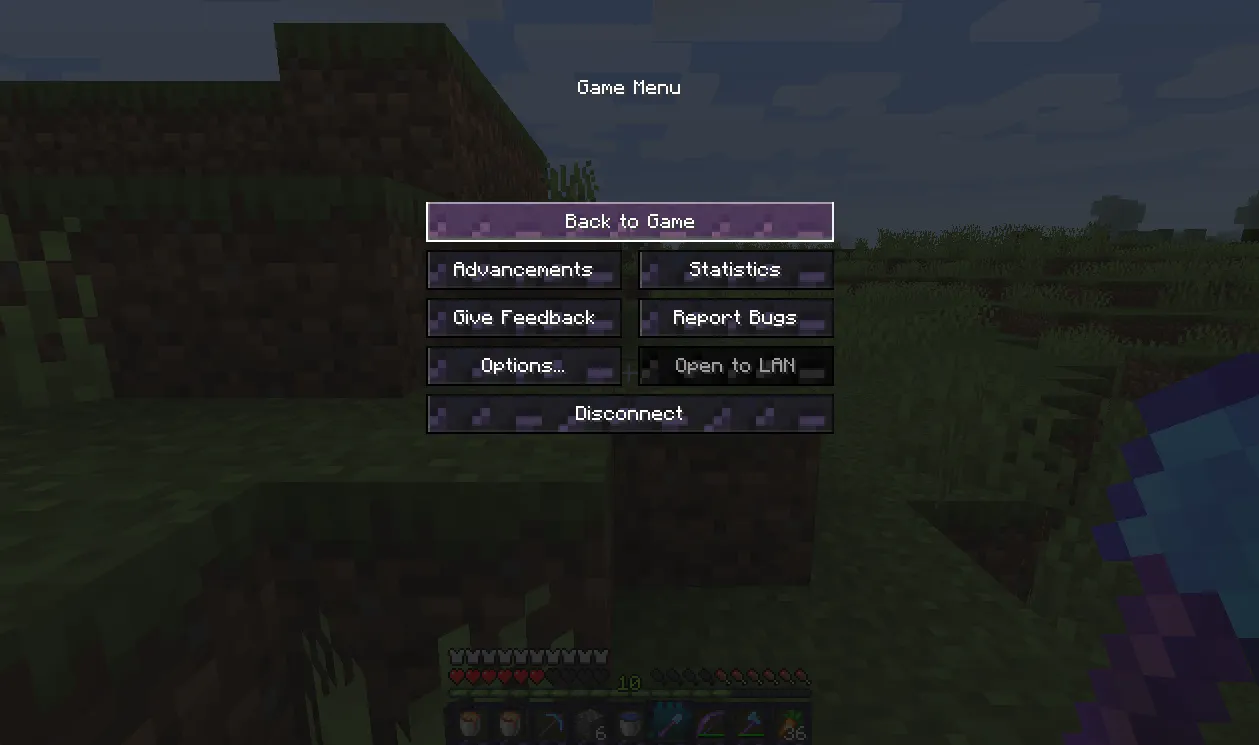  DarkGUI addon "DARKObGUI" — скриншот 2 (Текстуры, Minecraft)