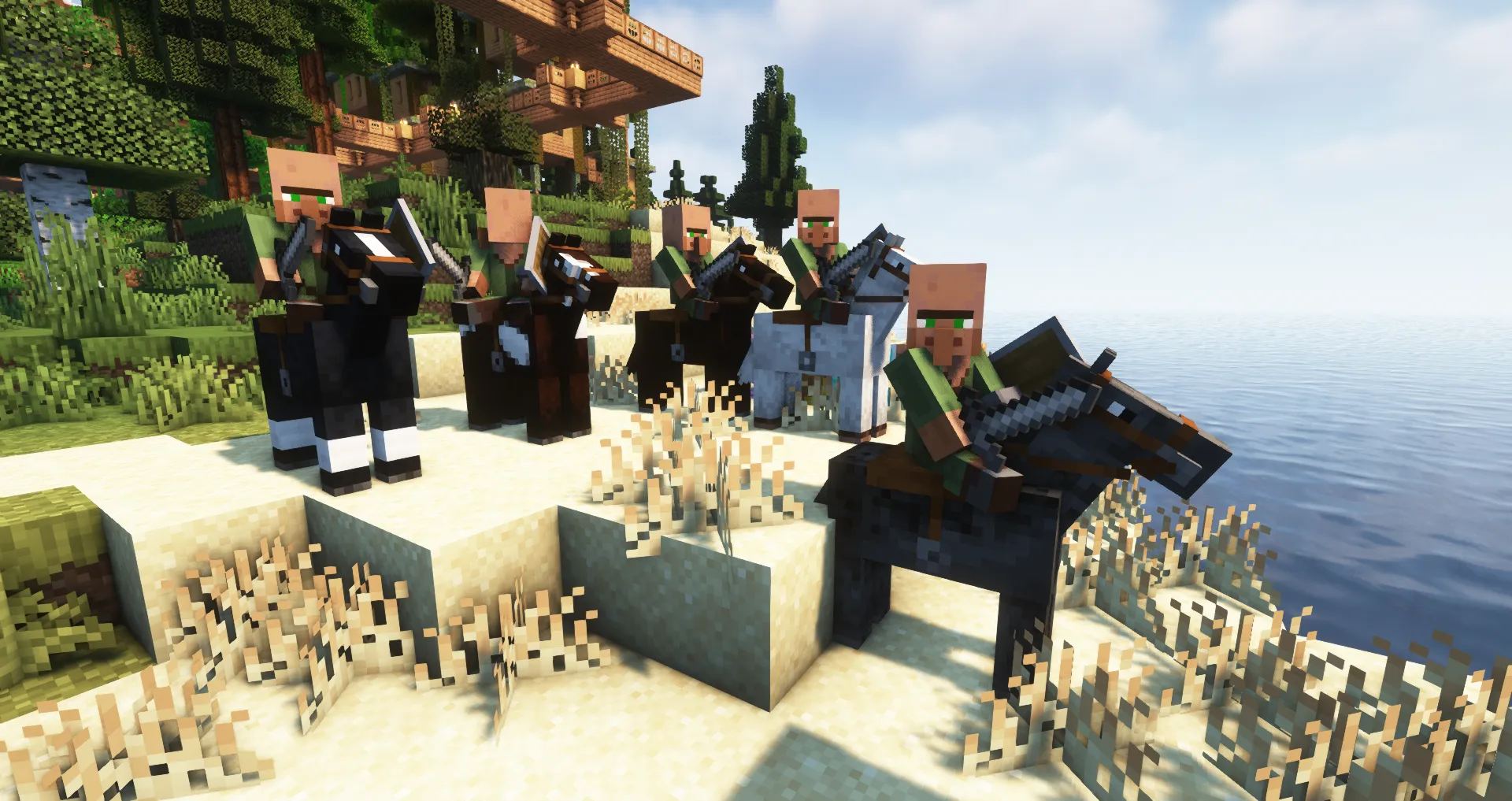 Castles and Conquest: Reforged! — скриншот 23 (Модпаки, Minecraft)