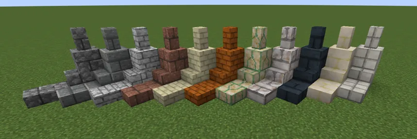 Brigantes' Decor Extended, Моды, Minecraft