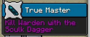 Sculk Dagger, Моды, Minecraft