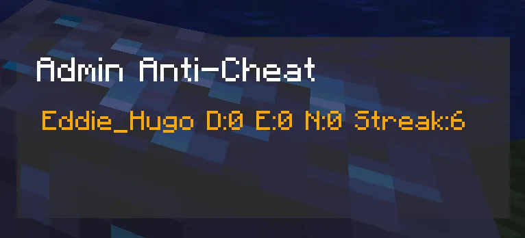 Admin Anti-Cheat — скриншот 6 (Моды, Minecraft)