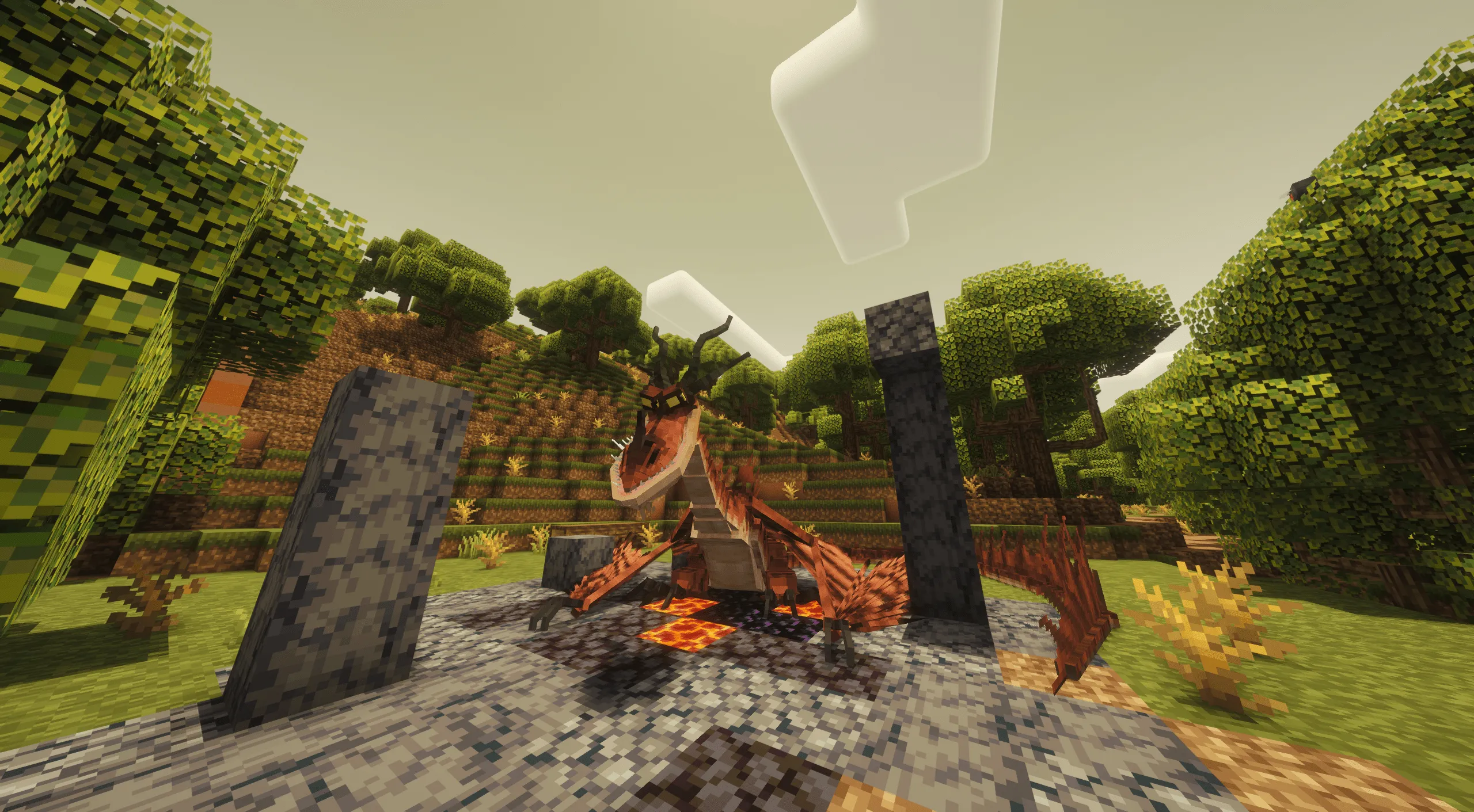 Book of Dragons, Моды, Minecraft