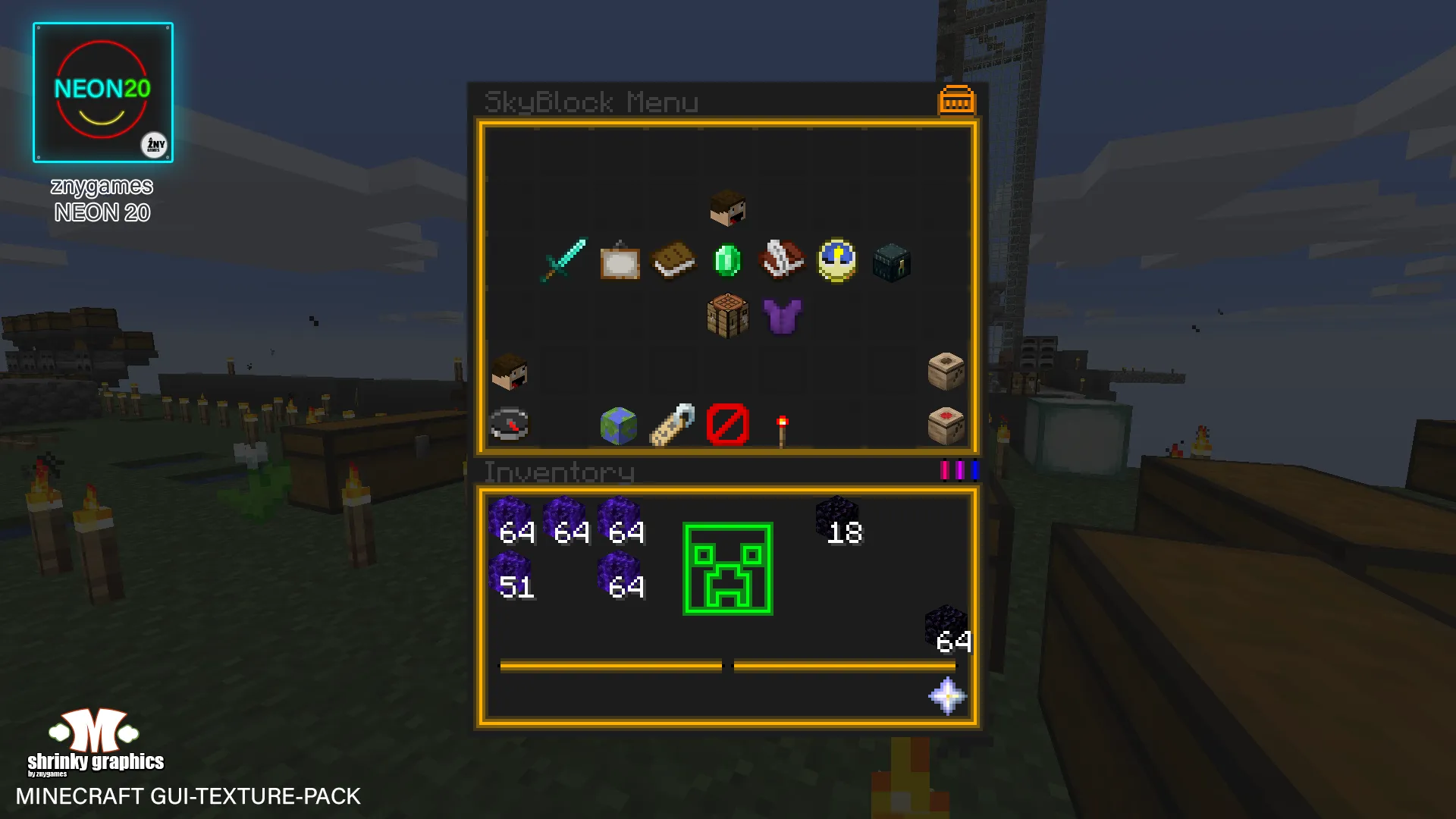 NEON20  — скриншот 2 (Текстуры, Minecraft)