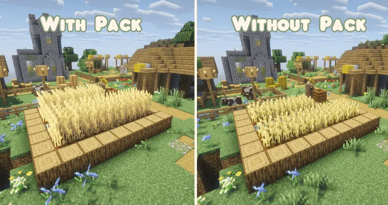 Lusher Foliage, Текстуры, Minecraft